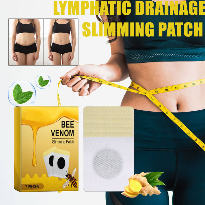 NEW%205Packs%20Bee%20Venom%20Lymphatic%20Drainage%20Patch%20Weight%20Loss%20Slimming%20Navel%20Sticker%20Fat%20Burning%20Anti-Swelling%20Slimming%20Patch%20-%20Image%205