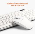 2.4GHz Ultra Thin Compact Portable Small Wireless Keyboard and Mouse Combo Set. 