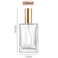 50ml Perfume Bottle Leak-Proof 30ml 100ml Glass Bottle Spray Bottle for Travel Home Use Personal Care Gift Unisex Daily Use. 
