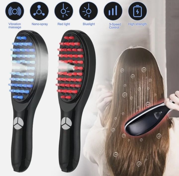 Therabrush for Hair,Innovative Hair Restoring Brush,Thera Brush,Ultimate Hair Restoration Tool,Premium Hair Growth Brush,Anti-Tangle Hair Brush,Deep Hydrating Oil Diffuser,Scalp Massage