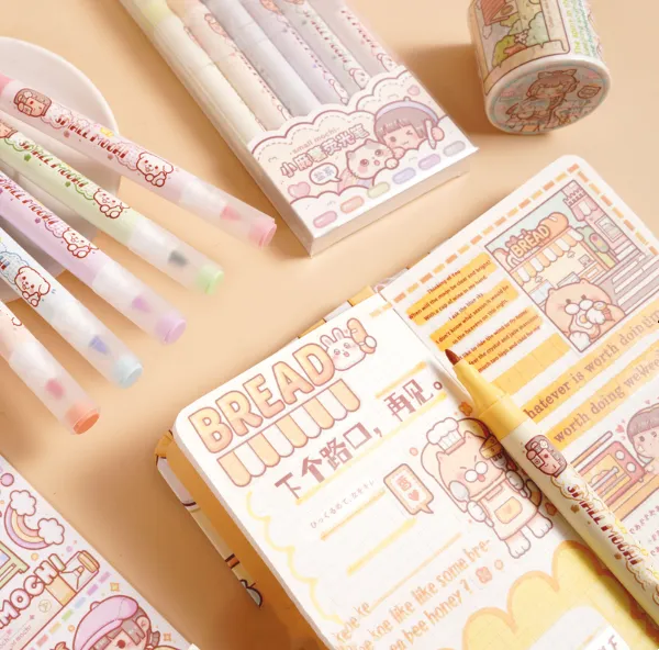 Panda%20Online%20Small%20Potato%20Series%20Student%20Stationery%20Marking%20Key%20Color%20Marking%20Pen%20Hand%20%20Book%20Color%20Pen%20Watercolor%20Effects%20Coloring%20%20Calligraphy%20-%20Image%203