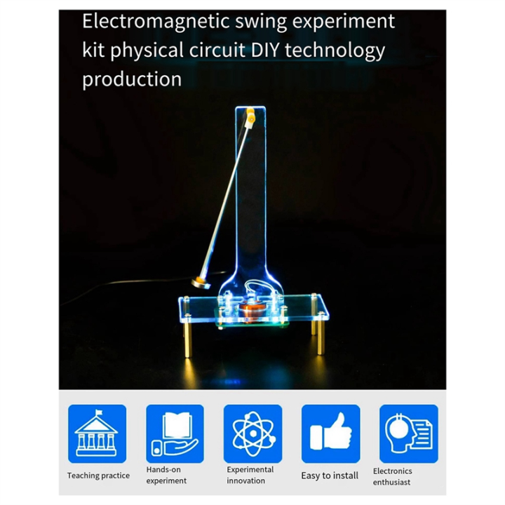 Electromagnetic%20Swing%20Experiment%20DIY%20Kit%20Technology%20Small%20Production%20Electromagnetic%20Swing%20Induction%20Welding%20Replacement%20Parts%20Assembly%20-%20Image%205