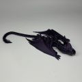 Movable Jointed Dragon Statue Multiple Pairs of Wings 3D Printed Flying Dragon Colored Eyes Simulation 3D Printed Dragon Toys 4 Sizes Flexible 3D Articulated Flying Dragon Kid Gift. 