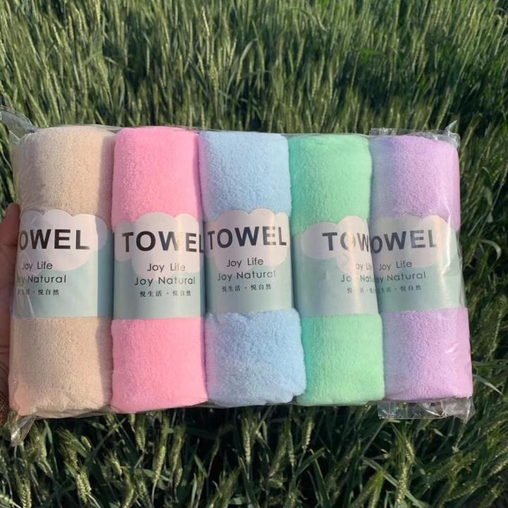 5pieces (22x42inches)Coral Velvet Soft Face Kitchen Hand Towels