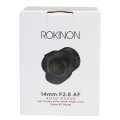 Rokinon 14mm F2.8 AF Auto Focus Lens for Canon EF Mount- Icefall Store. 