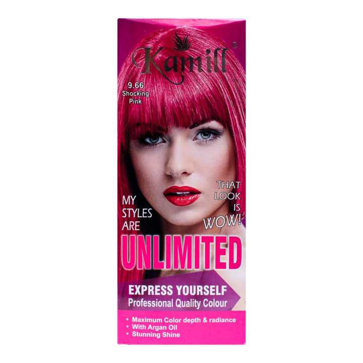 Kamill 9.66 Shocking Pink Hair Color 50Ml + 50Ml