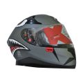 Axor Apex Full Helmet Sharko Matte Grey. 