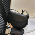 PU Leather Women Crossbody Bag Fashion Luxury Purse Sling Bags Saddle Shoulder Bag Candy Color Girl Messenger Bags YULING. 
