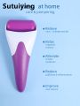 Sutuiying 1pc Ice Roller for Face Eyes,Womens Gifts,Face Massager Roller Luxury Puffiness Migraine Pain Relief and Minor Injury Daily Use Home. 