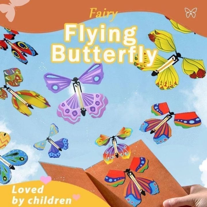 1/5PCS%20Flying%20Magic%20Butterfly%20Toy%20Creative%20Fancy%20Kids%20Magic%20Prop%20Rubber%20Band%20Power%20Surprise%20Birthday%20Wedding%20Gift%20Random%20Style%20-%20Image%205