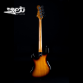 Jet Guitars JJB 300 SB Roasted Maple Neck, Sunburst Bass Guitar. 