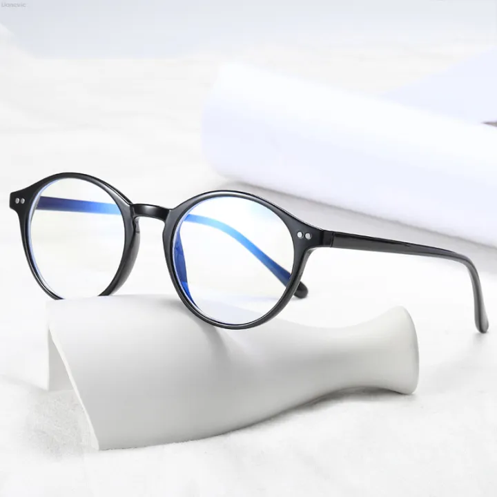 Uonevic Blue light glasses lenses for men and women small round anti ...