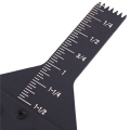 NANLIY 12Pcs Multitool Saw Blade Oscillating Blade Multi Tool Circular Saw Blades Steel Cutter DIY Universal Steel Saw Blade. 