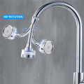 Faucet Mount Filters Sink Faucet Water Filter Splash Proof Universal Bath Faucet Connector for Home Bathroom Kitchen Easy to Use. 