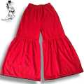 Beautiful Red Woolen Plazoset For Women. 