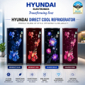Hyundai 185L Single Door Direct Cool Refrigerator | HYRF-185L | Toughened Glass Shelves | Low Noise Operation | Energy Efficient. 
