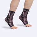 SuperRide Lightweight Ankle Brace Ankle Support Sleeve for Pain Relief Injury Compression Strap for Arthritis Tendonitis Plantar for Football. 