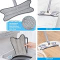 Microfiber Squeeze Mop for Floor Cleaning Hand-Free Wash Self Wringing Flat Mop. 