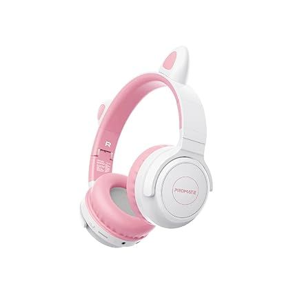 Promate%20PANDA,%20Kids%20Wireless%20Headset,%20On-Ear%20Bluetooth%20Foldable%20Headphones%20with%2093Db%20Safe%20Volume%20Limit,%20LED%20Cat%20Ears,%20MicroSD%20Card%20Slot,%20AUX%20Mode,%20Mic%20and%20Long%20Playback%20Time%20for%20Bluetooth/3.5mm%20Devices%20-%20Image%202