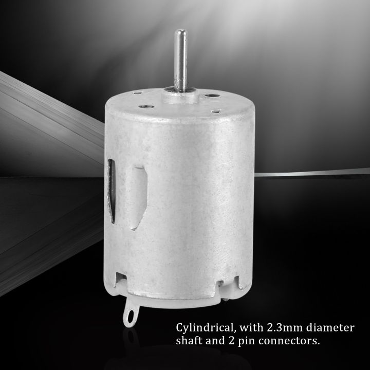 JAERBEE%208000RPM%209V%2068mA%20High%20Torque%20Magnetic%20Cylindrical%20Mini%20DC%20Motor%20Silver%20-%20Image%207