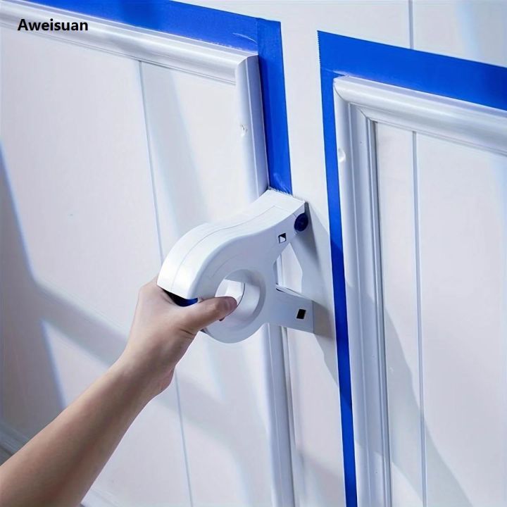 Aweisuan Professional Painter'S Masking Tape Dispenser - Durable Abs Coating Tool For Wall Paint, Pieceaging Sealing - Ideal For Home