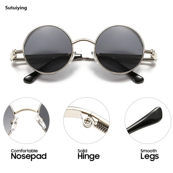 Sutuiying%20VIVIBEE%20Vintage%20Steampunk%20Red%20Sunglasses%20Men%20Round%20Punk%20Alloy%20Metal%20Fifty%20percent%20discount%20Retro%20Sun%20Glasses%20Women%202025%20Goggles%20Gothic%20Style%20Shades%20-%20Image%203