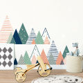 Scandinavian Mountains Ardika Wall Sticker 165cm(W) x 45cm(H). 