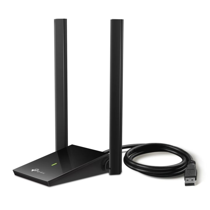 TP-Link Archer T4U Plus AC1300 Dual Antennas High-Gain Wireless USB 3.0 Adapter Black