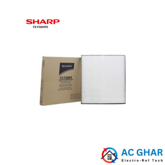 Sharp Original Replacement HEPA Filter FZ-F30HFE for Air Purifiers FP-F30E-H, KC-F30E-W, FP-J30M-B – H14 HEPA & Activated Carbon Filter, 2-Year Life, Easy to Replace