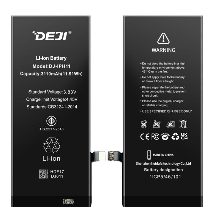Deji%20Apple%20iPhone%2011%20Reachargeable%203110mAh%20Battery%20%20With%20High%20Capacity%20Replacement%20-%20Image%204