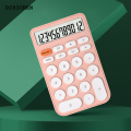DISICHEN Luxury Pocket Calculator, Mini Standard Function Desktop Calculator 12-Digit Handheld Phone Size Calculator for Learning Office. 