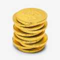 Gold Coin Chocolate/ Chocolates | Stack of 10 Pieces Toffee Loose. 
