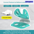 Ashunqiwen Sitting Posture Correction Waist Support Chair Seat Cushion Back Lumbar Support for Kids Adults Office Back Pain Relief. 