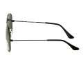 Ray-Ban Sunglasses RB3025 Aviator Classic Black Frame Polarized Green Lens 58mm. 