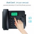 GSM 602 Wireless Phone Dual Sim Wireless GSM Telephone Set with Memory. 