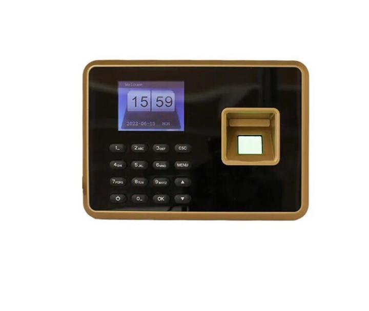 Attendance Machine -A2 Biometric Fingerprint Time Clock for Employees,2.4in TFT Color Screen, USB Communication High identifying Hajiri Machine