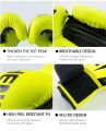 Csn 14 Oz Boxing Gloves  Leather 3 Level Upgraded Kick Boxing Muai Thai. 