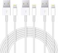 iPhone Data Cable USB to Lightning Cable - FAST Charging Data Syncing Compatible to iPhone 14/13/12/ XS Max/X/8/7/Plus/6S/6/SE/5S iPads - Imported with HEAT I-C Data Cable for iPhone All Models. 