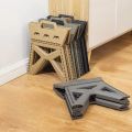Portable Modern Outdoor Folding Step Stool Small Plastic for Apartment Storage Fishing Camping Home Use. 