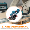 6 Inch Brushless Cordless Circular Saw 12500 RPM Compact Circular Saw for Wood/Stone/Metal for 18V Battery. 