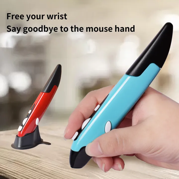 Wireless%20Mouse%20Pen%202.4G%20DPI%20Adjustable%20Portable%20Vertical%20Pen-shaped%20Stylus%20for%20Computer%20-%20Image%203