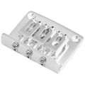 3PCS Adjustable 3 String Guitar Hard-Tail Tailpiece Bridge for Electric Guitar. 