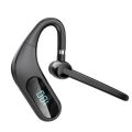 New style Microphone mobile phone headset display single KJ12 Bluetooth headset earbuds LED waterproof hook mobile phone high-definition call headset with long backup. 