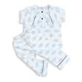 Kokroma Three Layers Unisex Mulmul Pyjama Set Multi-Colored (6months-6yrs) 200g. 