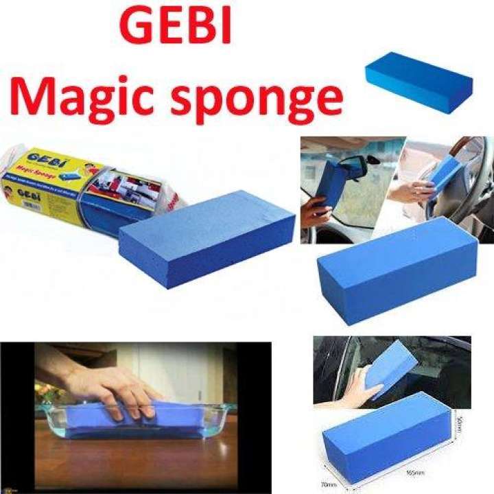 (Gebi) Pva Magic Sponge Becomes Hard When Dry & Soft When Wet