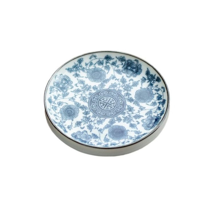 2pcs%20Gifts%20Ceramic%20Blue%20and%20White%20Porcelain%20Vintage%20Chinese%20Style%20Teacup%20Coaster%20Durable%20Round%20Snack%20Plates%20Kitchen%20Supplies%20-%20Image%207
