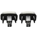 NAMUNY 4Pcs Car LED License Plate Light Parking Light External License Plate Light for. 
