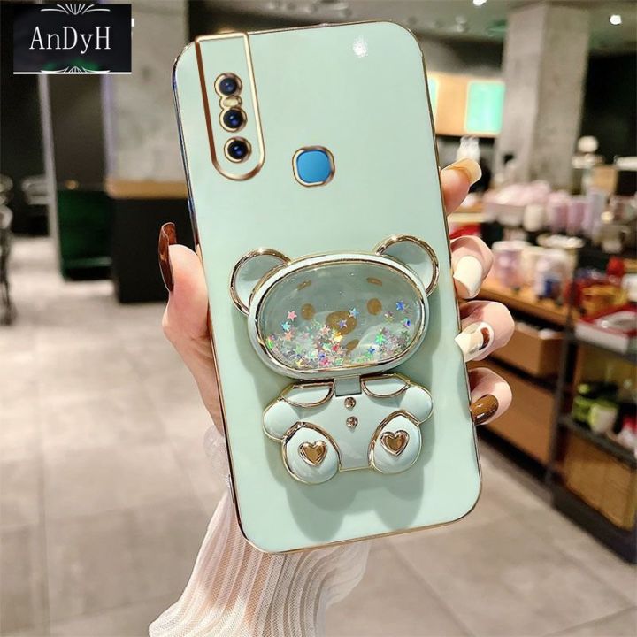AnDyH Phone Case for Vivo V15 Pro Vivo 1819 Cute Quicksand Liquid