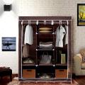3-Door Foldable Wardrobe for Clothes Organizer Collapsible Fabric Wardrobe. 