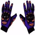 KTM Biker Full Motorcycle Riding Gloves. 